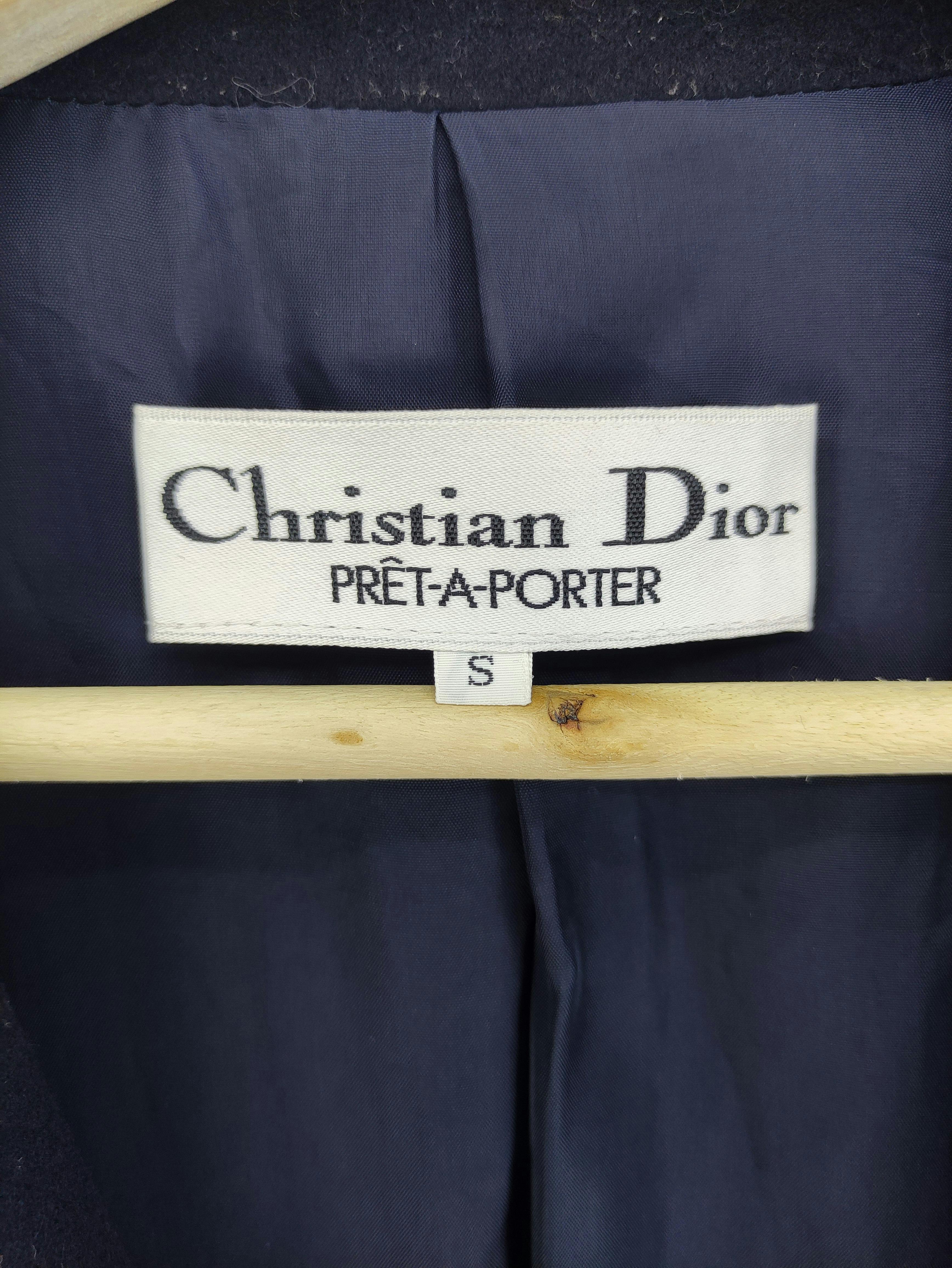 Luxury - Vintage Christian Dior Pret-A-Porter Coat Blazer - 2