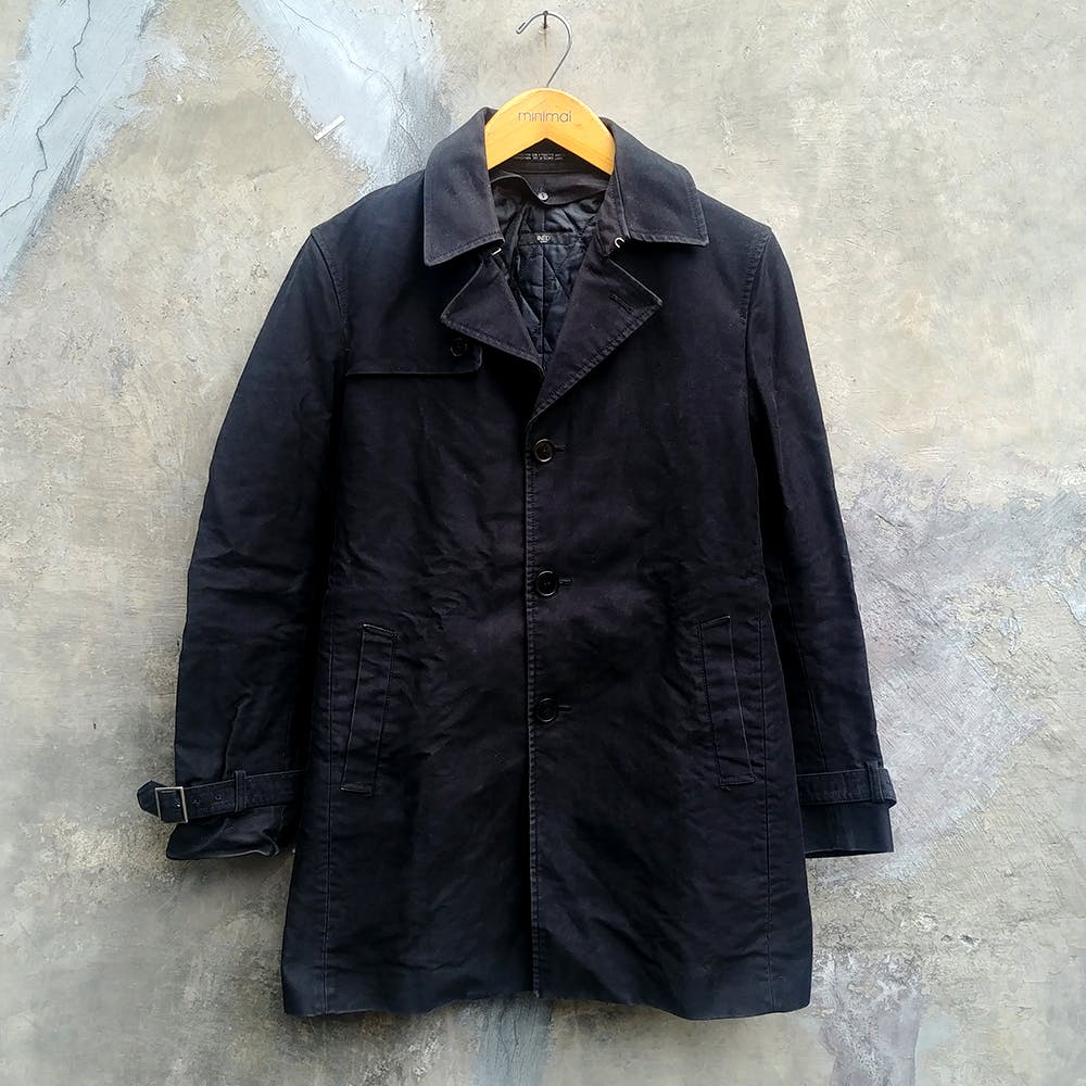 Vintage Ined Coat Parka Jacket - 1