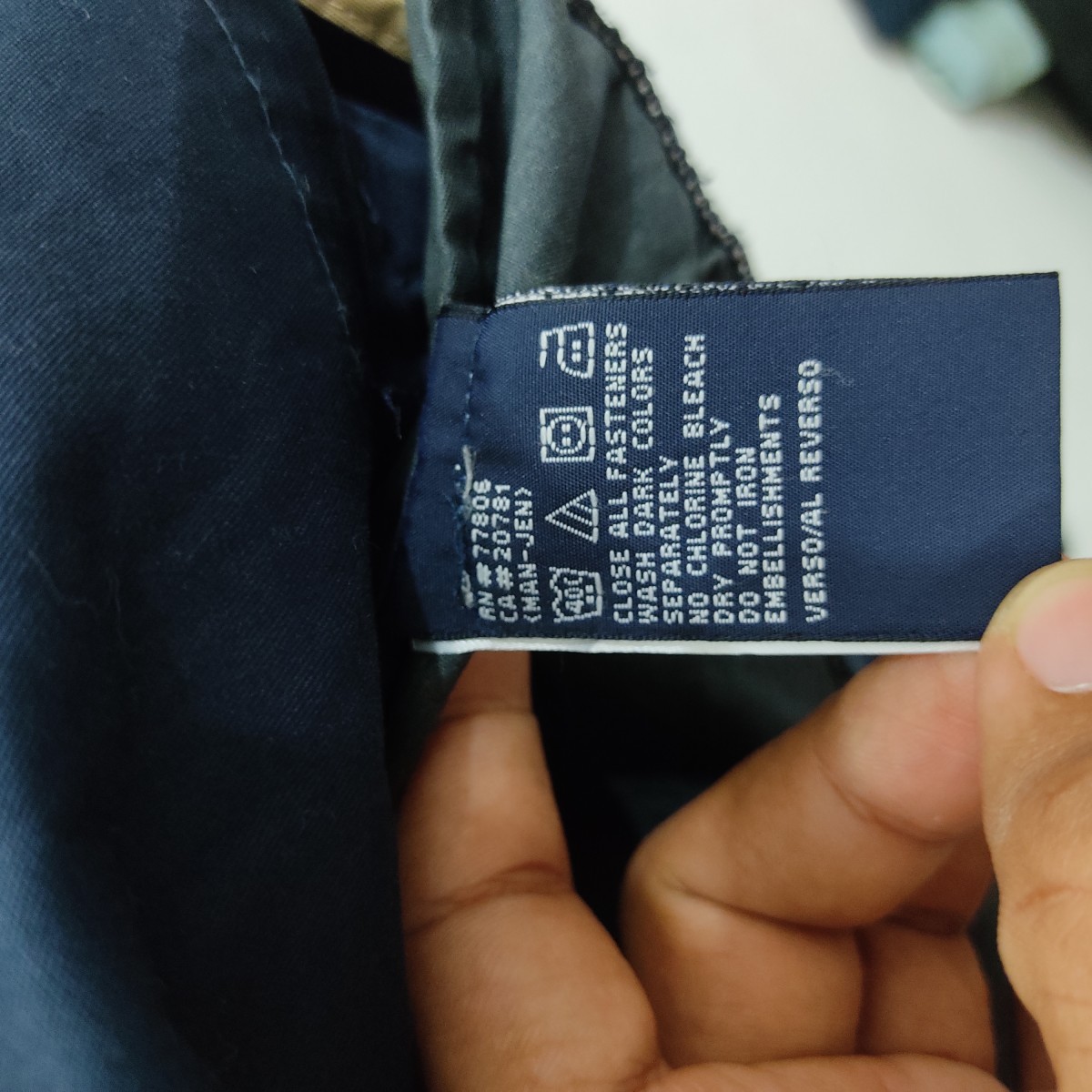American Vintage - Work Wear Blue Zipper Vintage Jacket - 8