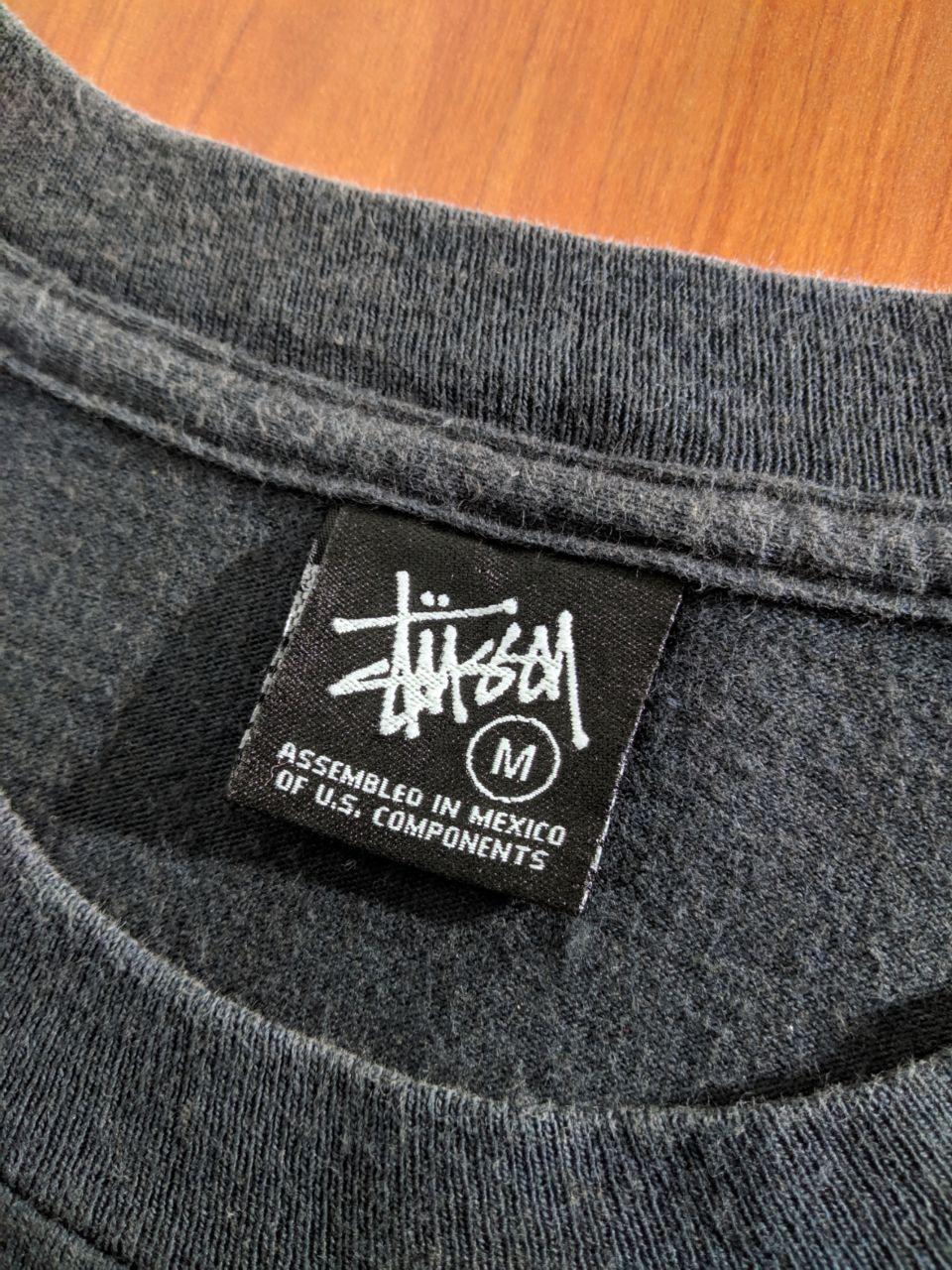 Vintage - Stussy Ghetto Heroes Tee Spell Out - 8