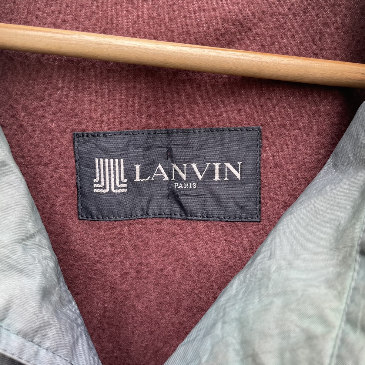 💥 LANVIN PARIS Trench Coat Long Coat Jacket - 8