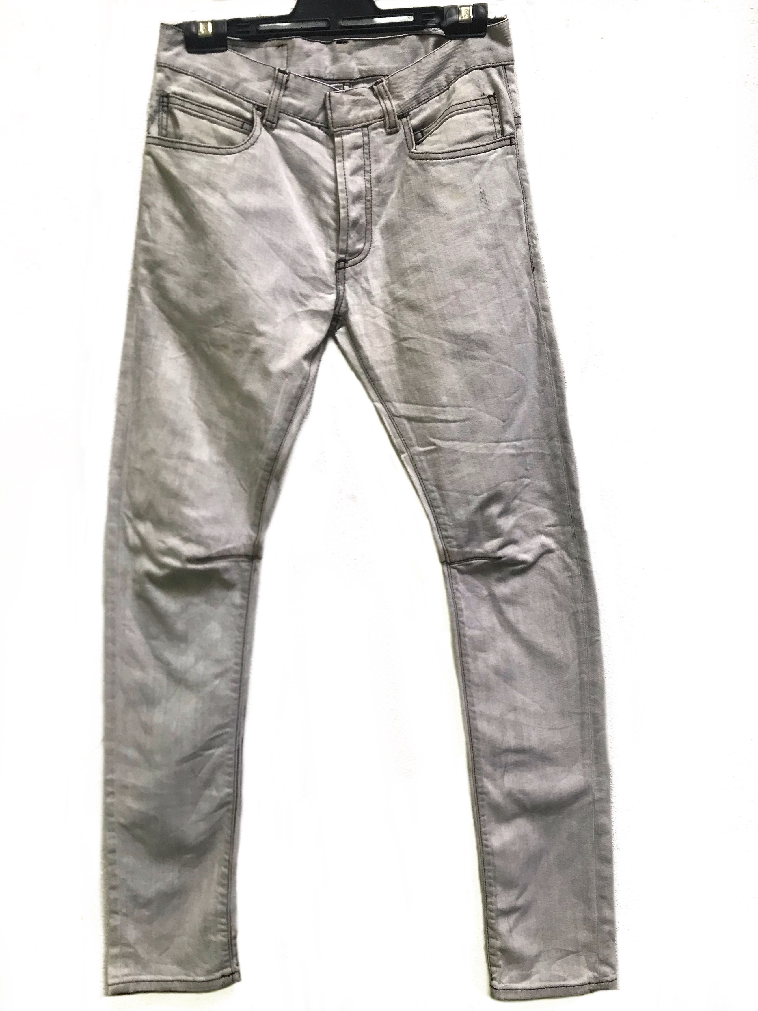 Balmain Paris Stone Wash Denim Pants - 1