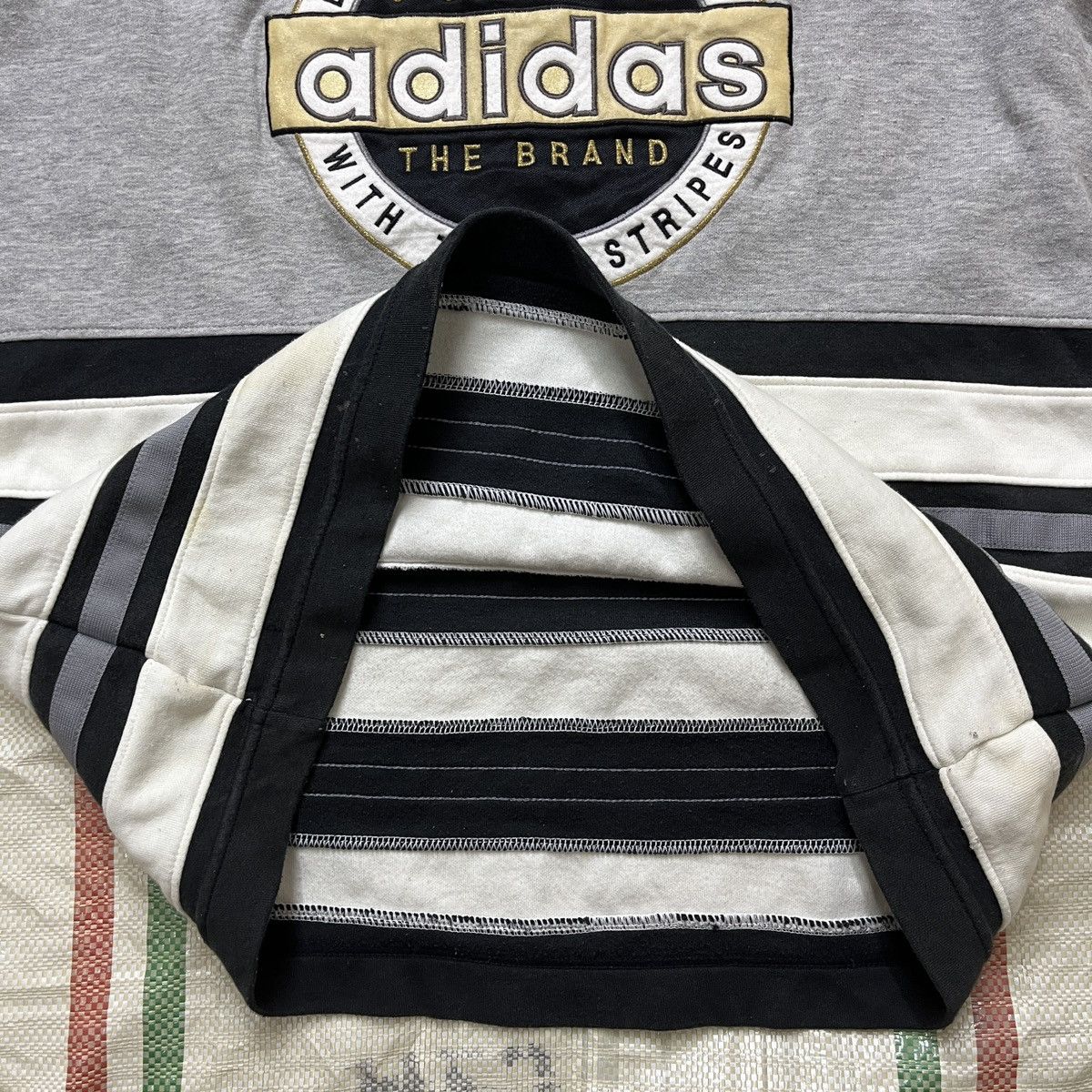 Super Rare Vintage Adidas 3 Stripes Descente Made In Japan - 15