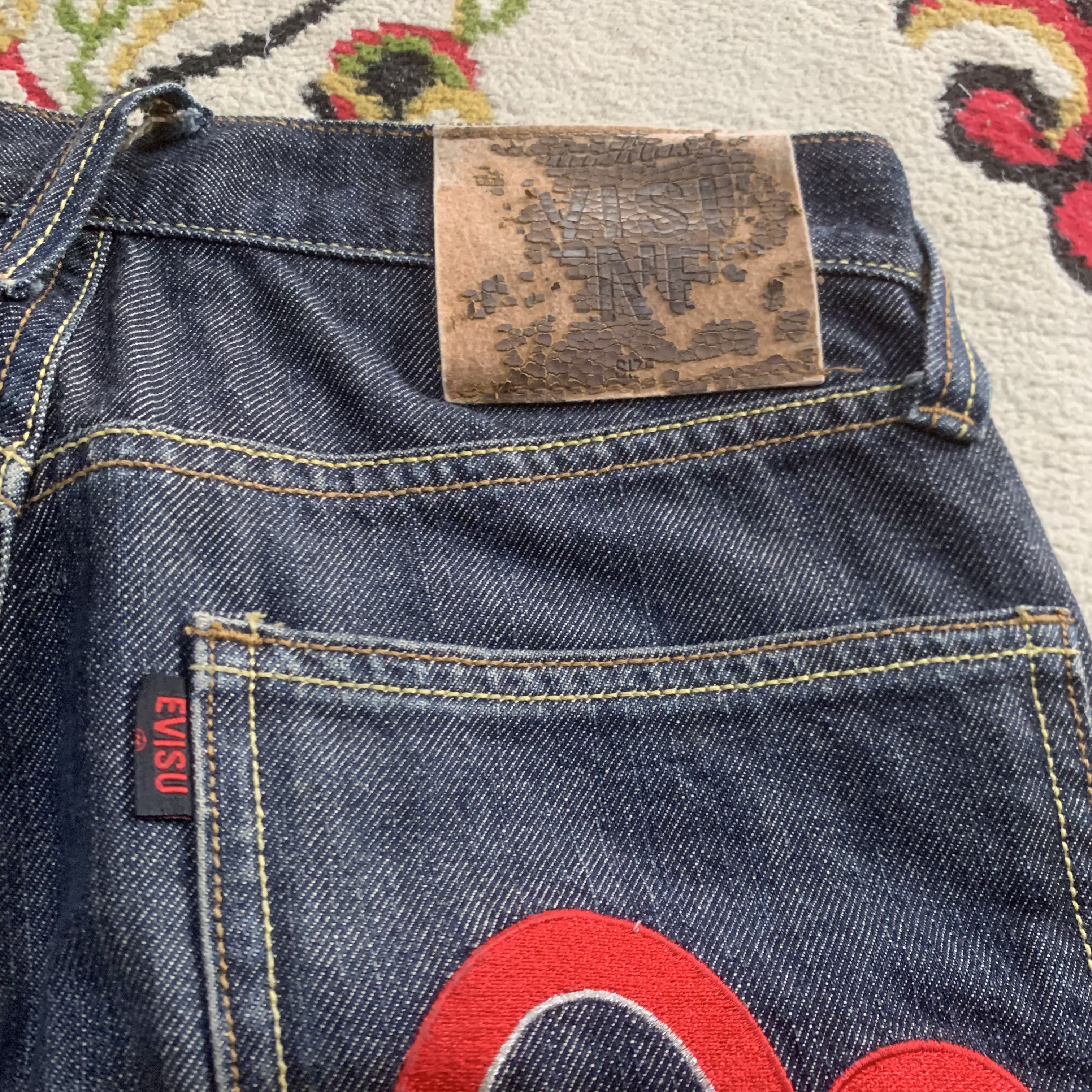 JAPANESE BRAND 🔥 Evisu Genes DenimMaster Selvedge Jeans - 8
