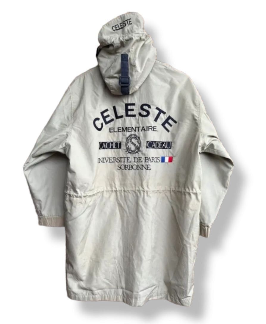 Vintage Celeste Universite De Paris Sorbonne Parka Jacket - 1