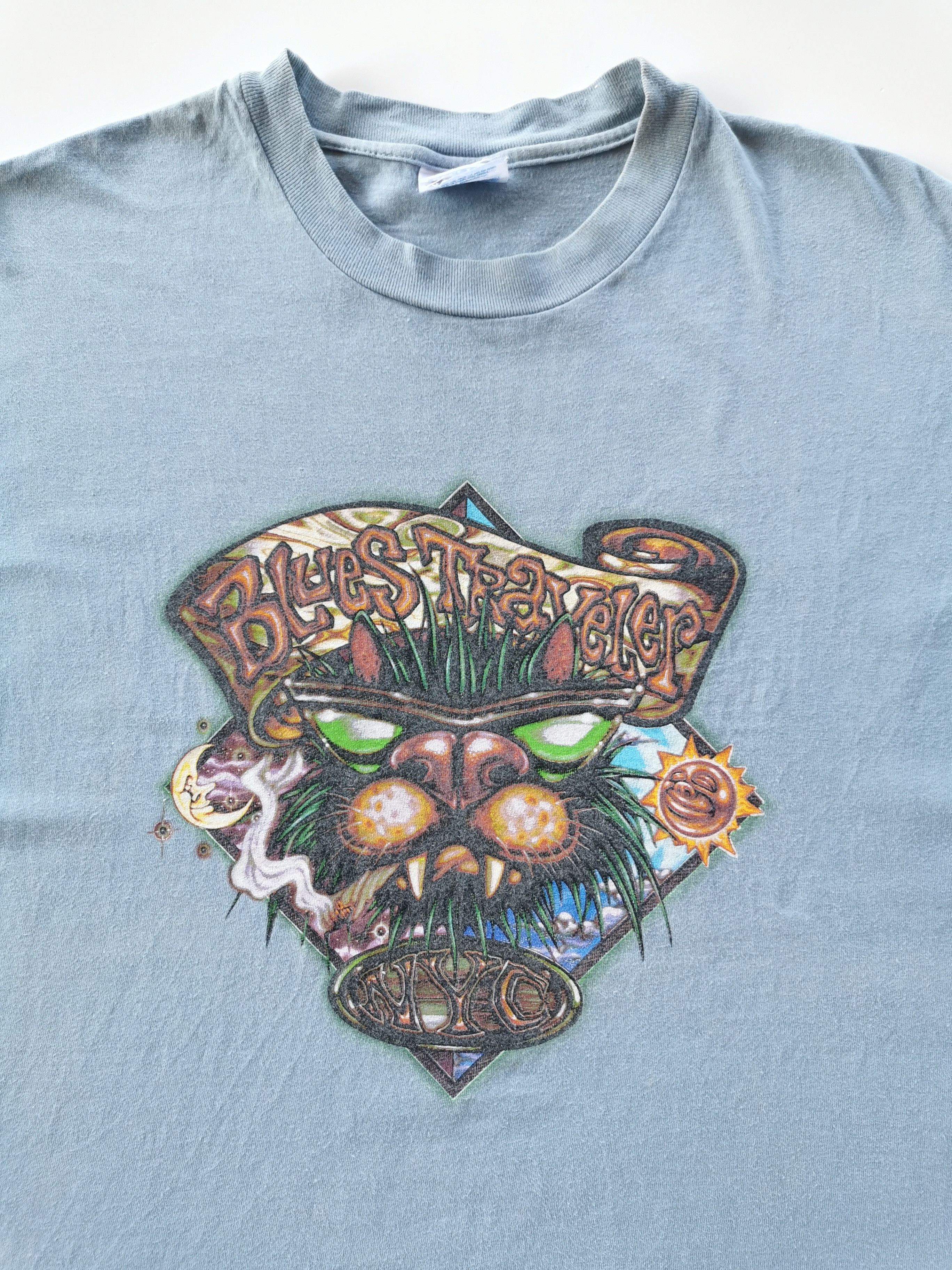 1998 Blues Traveler Band Tour Vintage Tshirt - 2