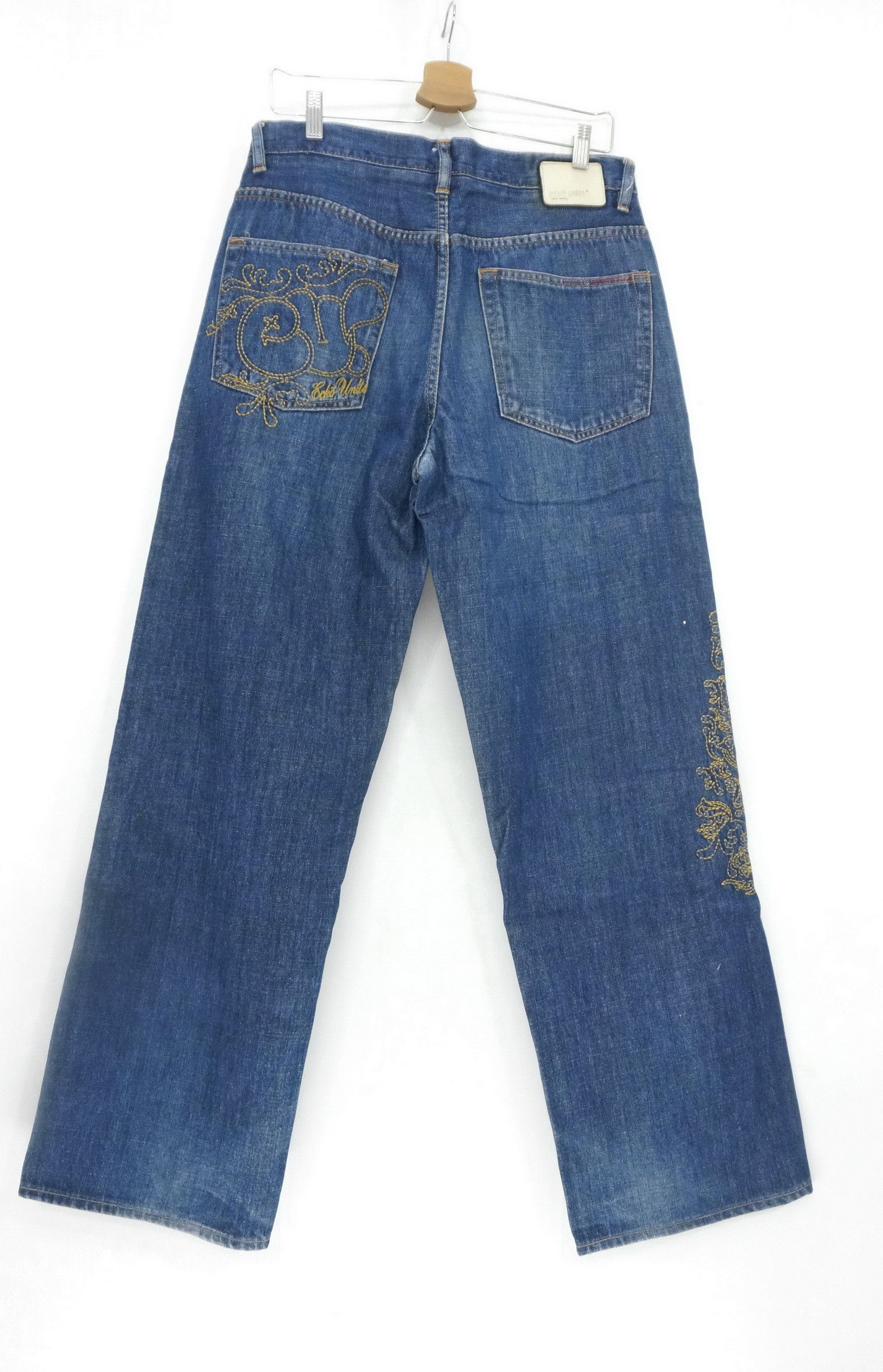 ECKO Unlimited Classic Embroidered Vintage Baggy Jeans - 2