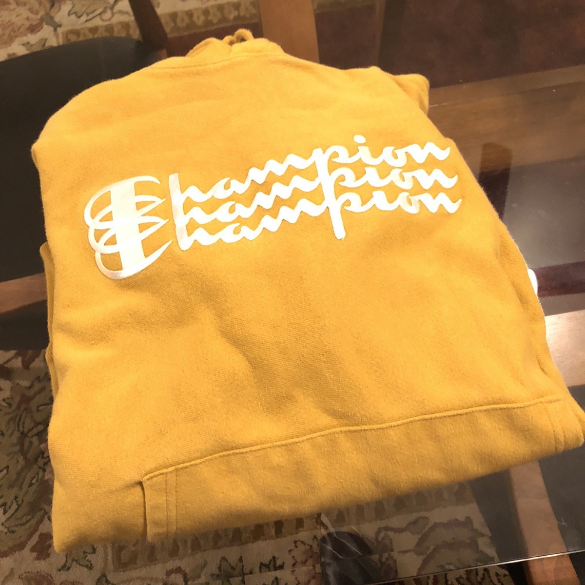 Reverse Weave Triple Embroidered Logo - 7