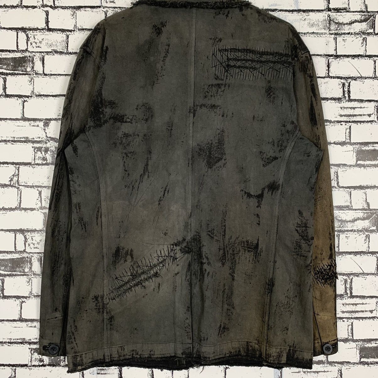 Designer - In The Attic Trashed Jacket Deconstructed Jacket - 9