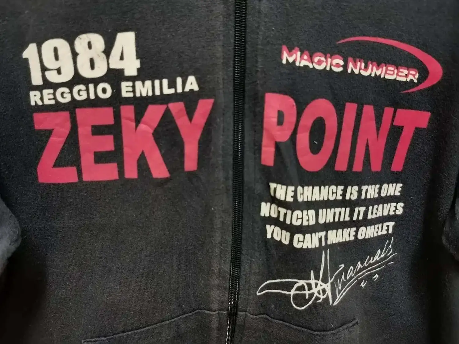 Vintage 1984 Zeky Point Hoodie - 3