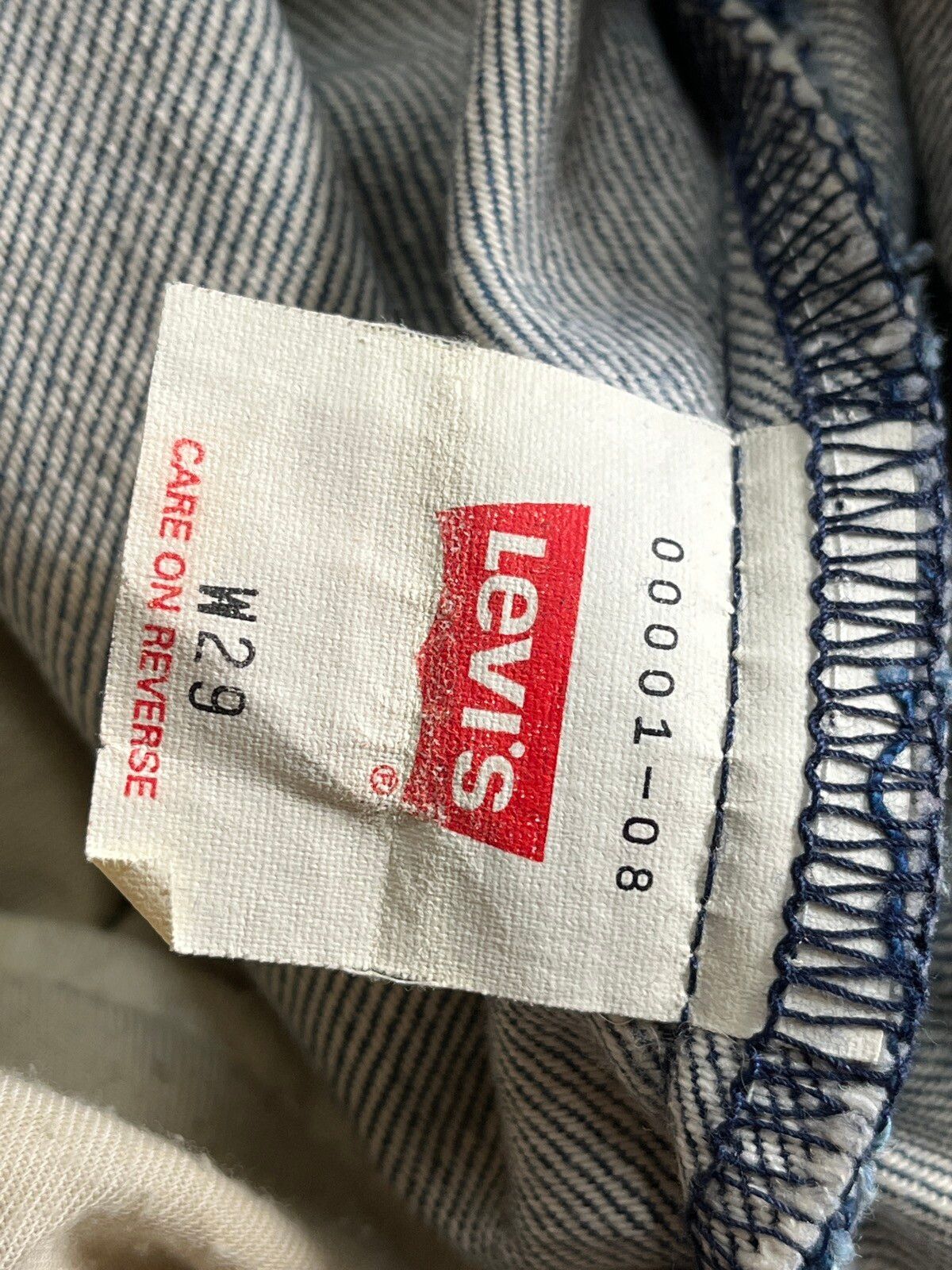 LEVI'S Engineered Denim Jeans Vintage Regular Cut Japan - 8