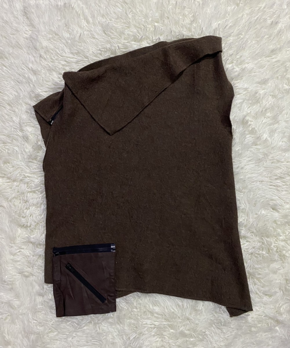 Avant Garde - io comme io avant-garde wool rayon shirt jacket - 7