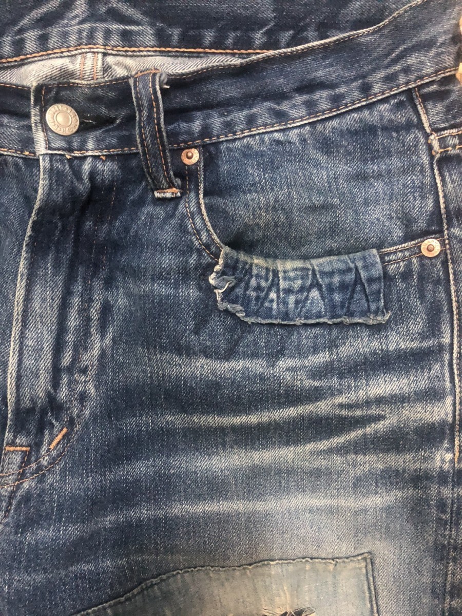 Archival Clothing - Archival HR Market X patchwork jeans - 18