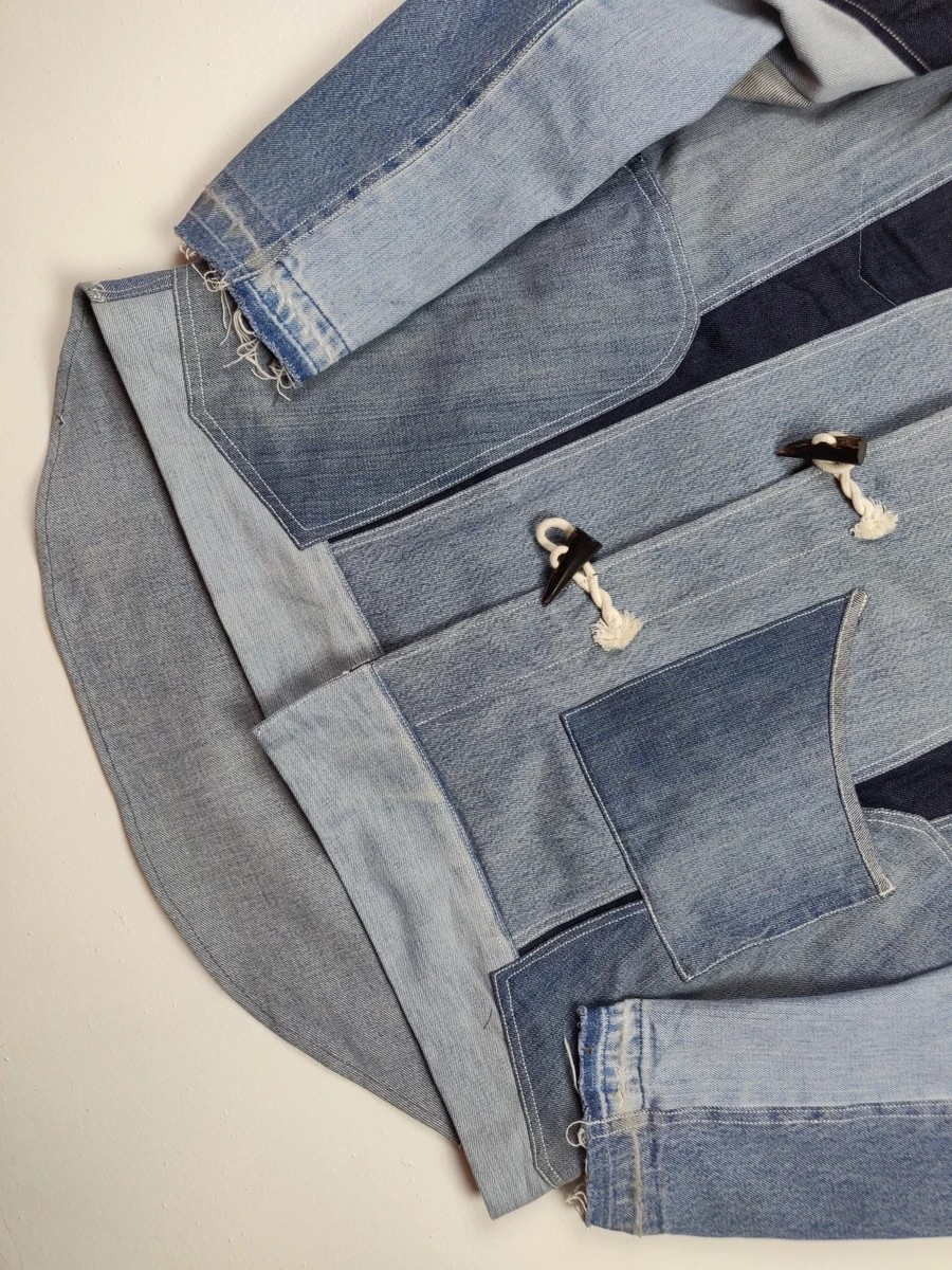 Denim Jacket - Final Drop! Atelier Revenge Reconstruct Patchwork Jkt - 5