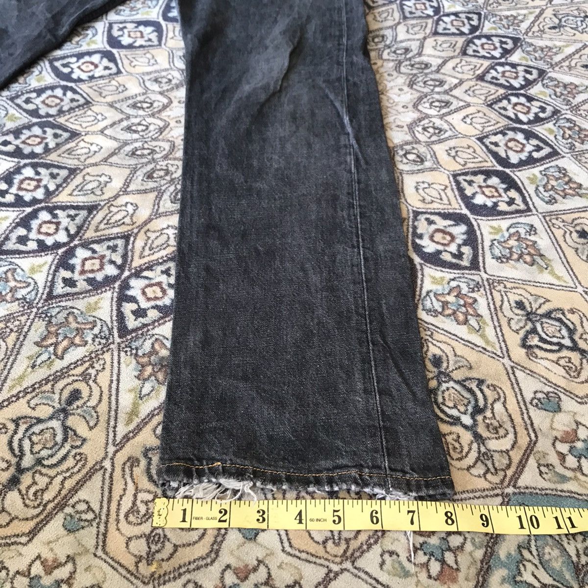 Vintage 90s Levis 501 Distressed Jeans Made in Mexico - 12