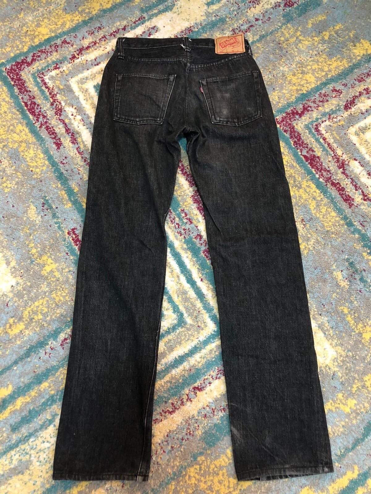 Denime selvedge jeans super black - 3