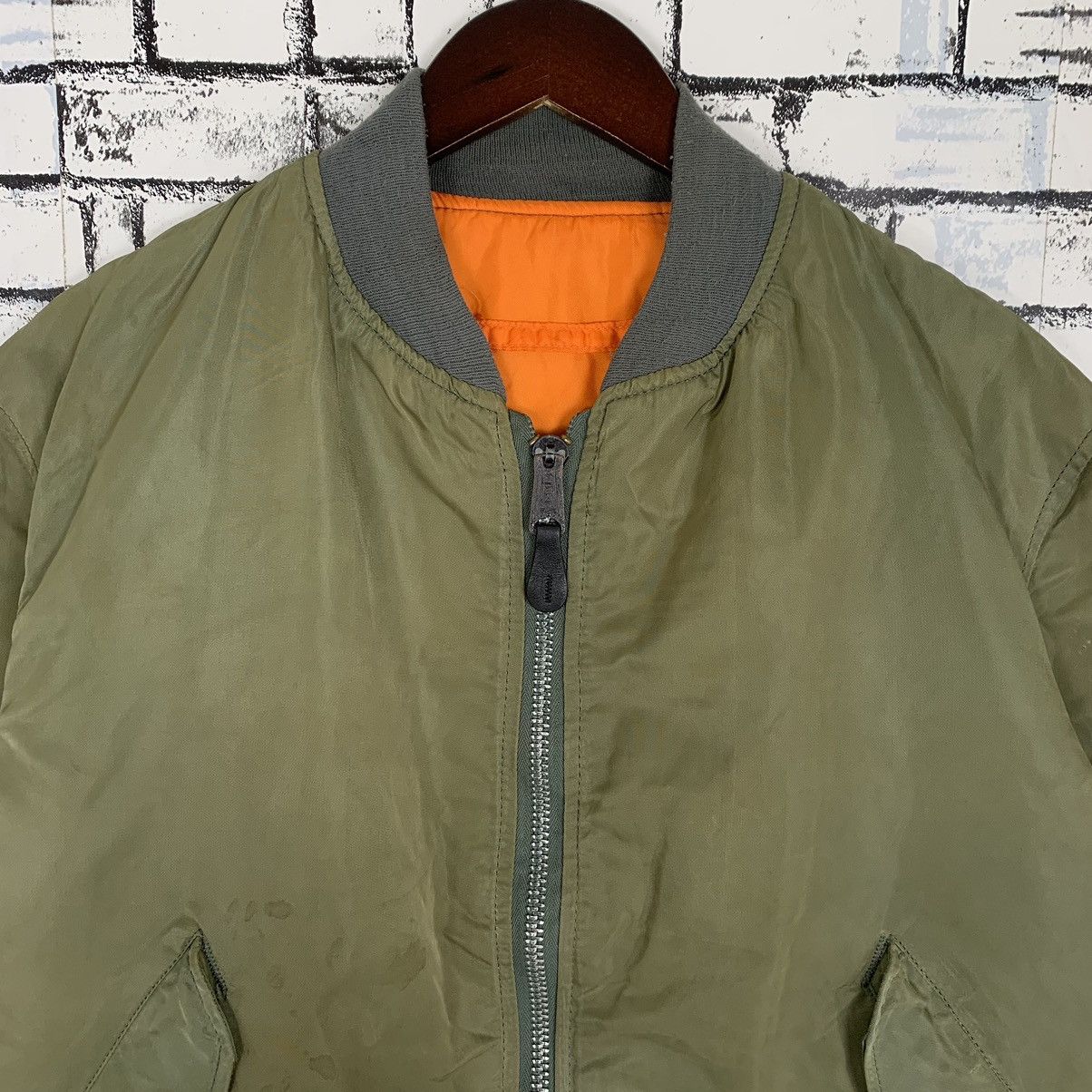 Alpha Industries Riversible Flight Jacket Alpha BomberJacket - 2