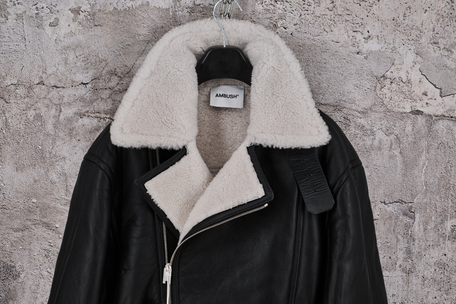 Brand New With Tags Ambush Design Shearling Aviator Jacket 50IT, 3785$ - 5