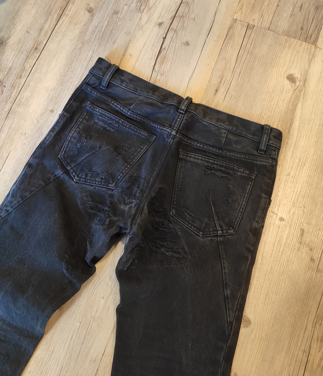 Attachment - NEW! Destroyed denim pants.Like Julius or Rick Owens - 3