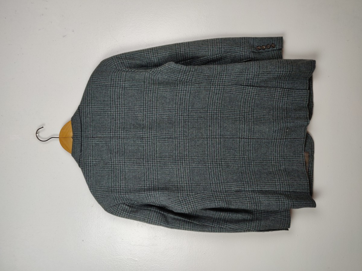 Chaps Ralph Lauren - Checkered Blazer Coat Jacket - 9