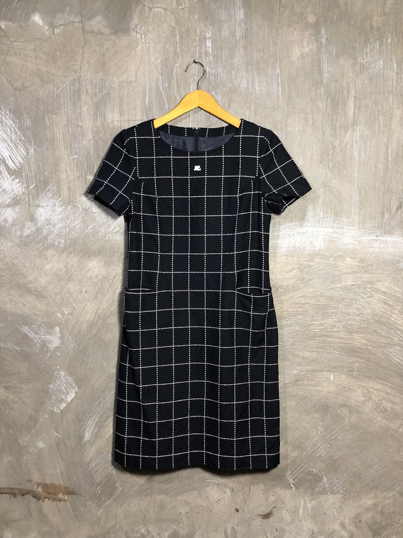 Courreges Small Logo Midi Dress - 1