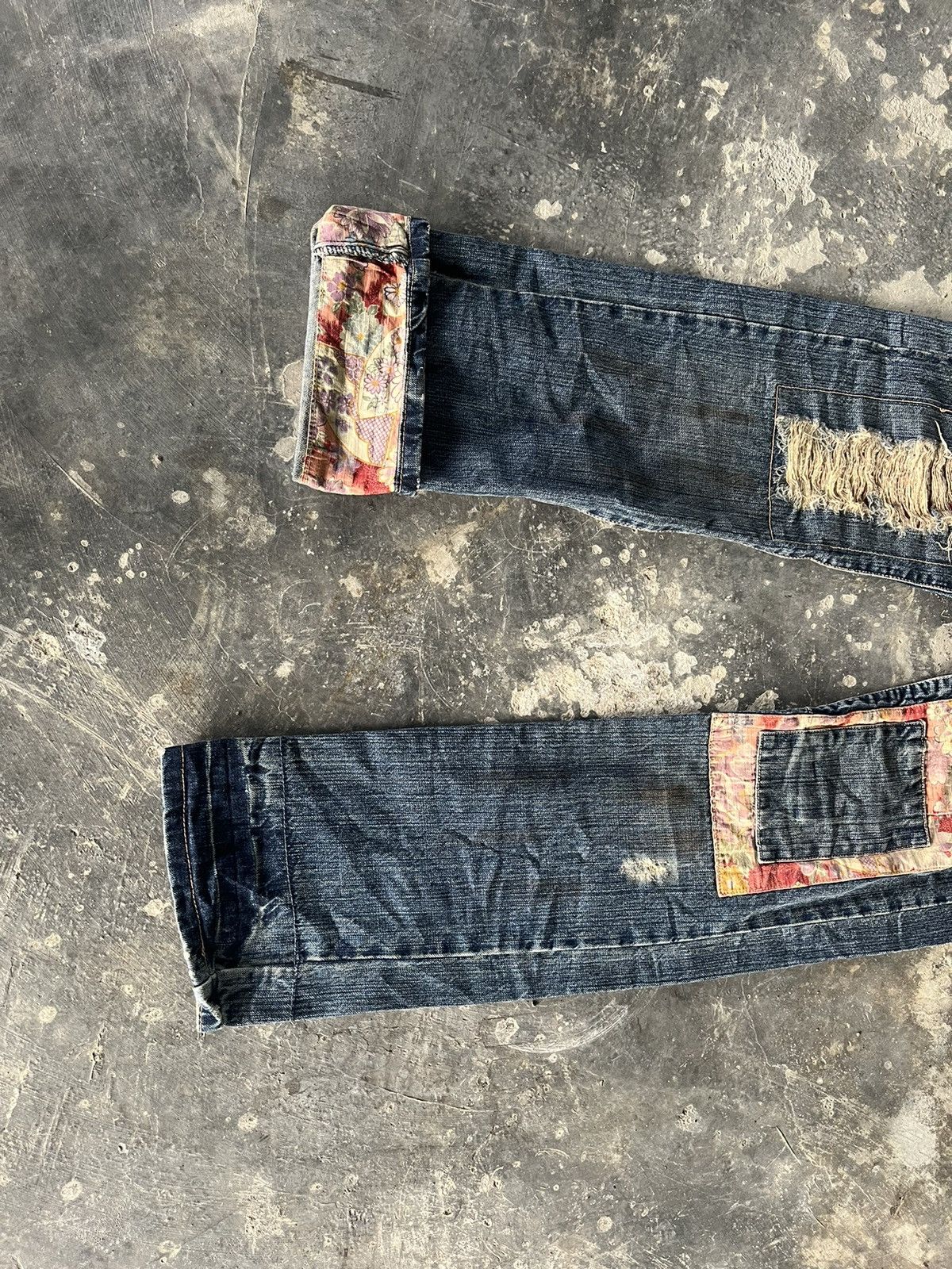 💥Vintage Patchwork Denim - 8