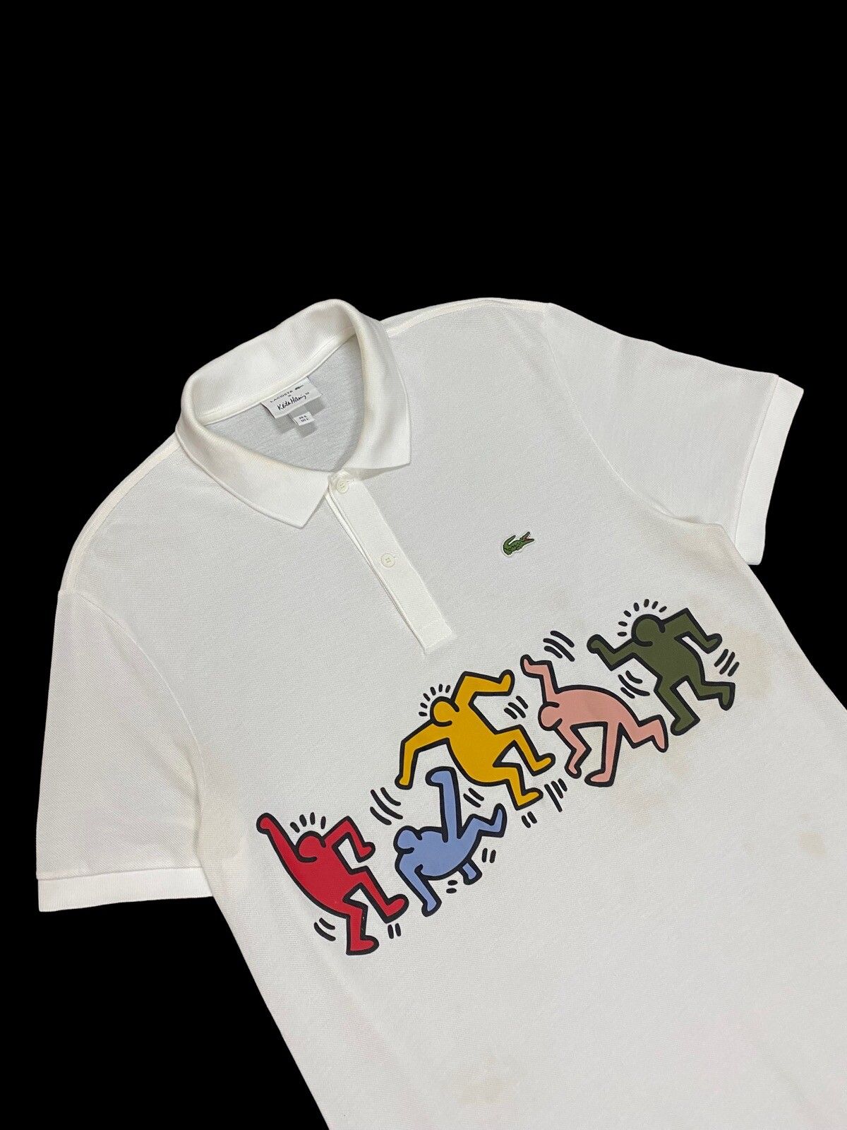 Rare🔥Keith Haring X Lacoste Pop Art Polo Shirt - 1