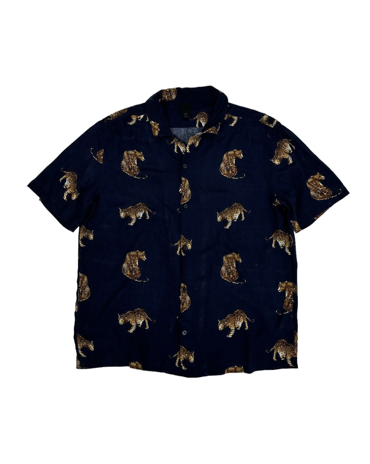 Archival Clothing - H&M Leopard Hawaiian Shirts Trending Streetwear DALIRUN Good - 5