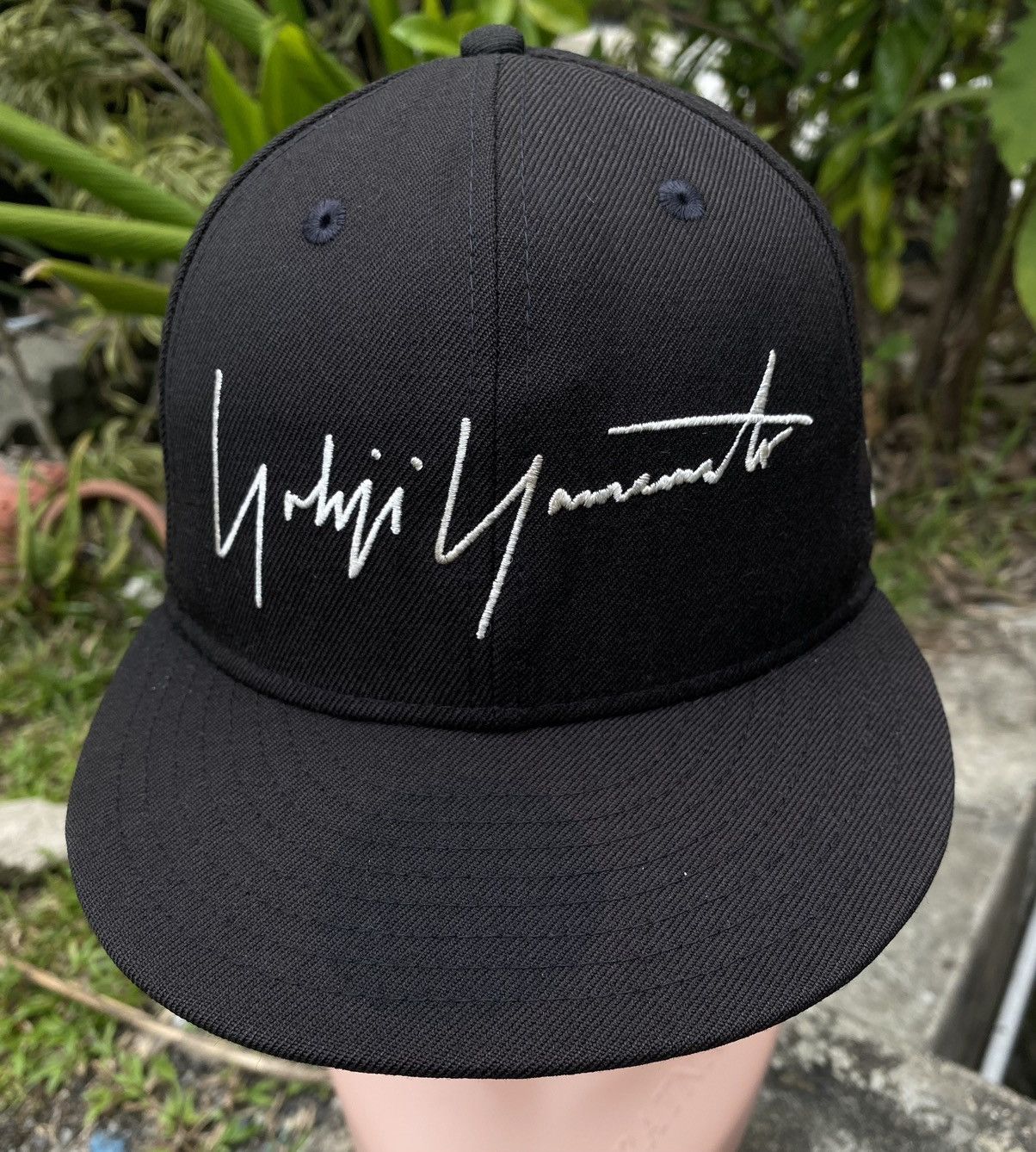 Yohji Yamamoto Signature X New Era Full Hat Baseball - 7