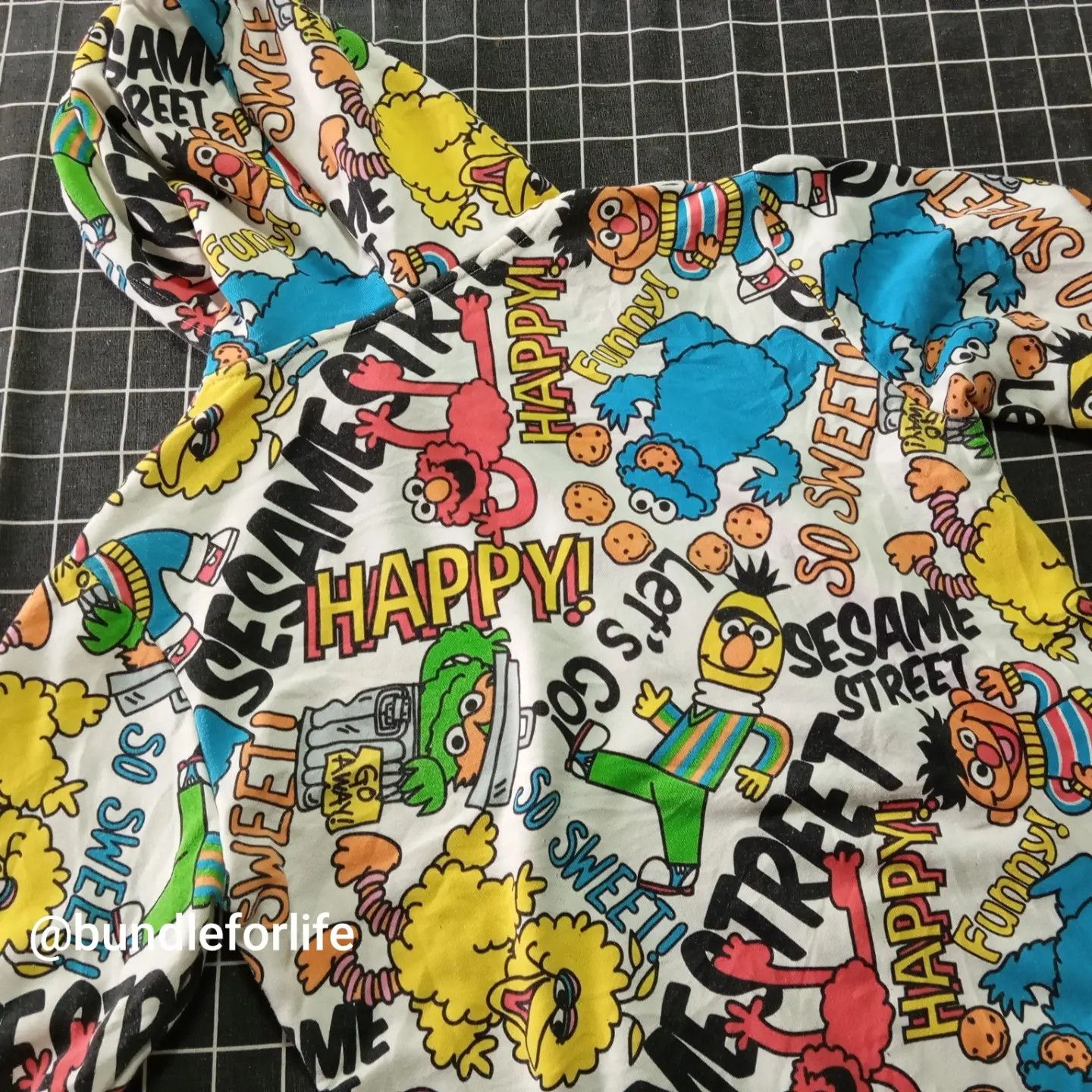 Universal Studios - Sesame Street Fullprint 😍 Hoodie Universal Studio Japan 🎌 - 2