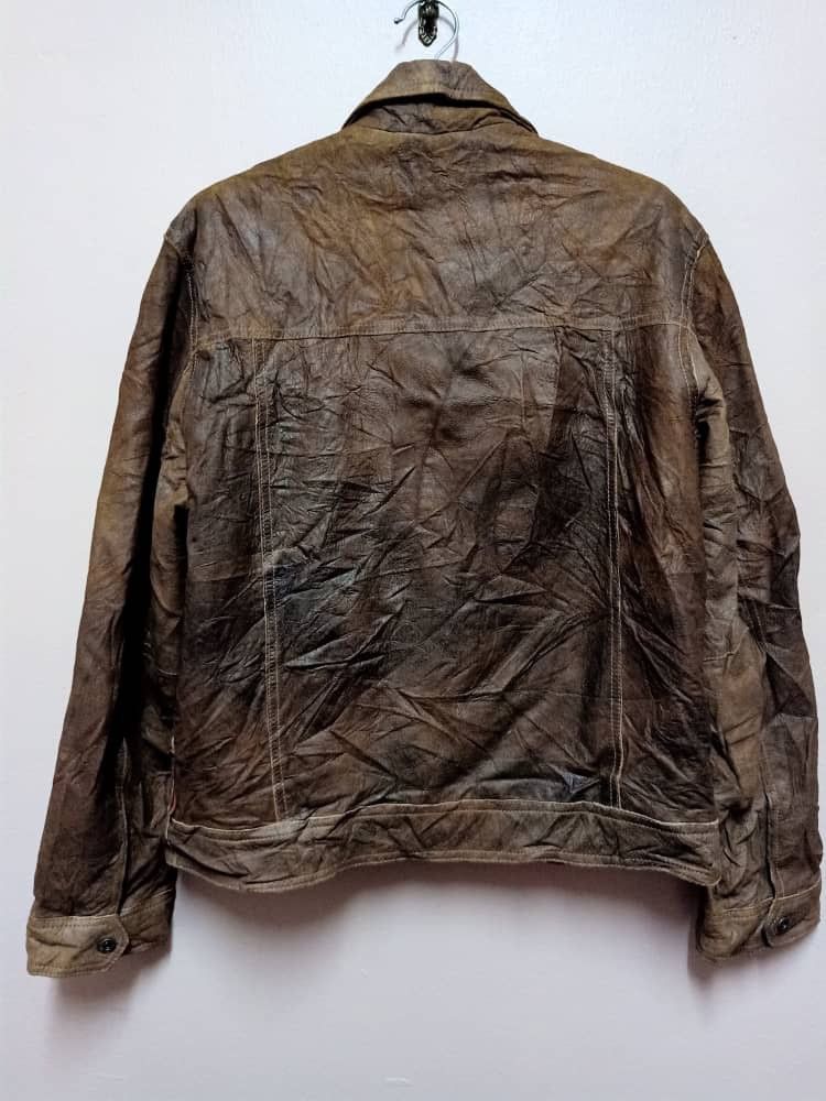 Vintage Guess Leather Ride Jacket - 5