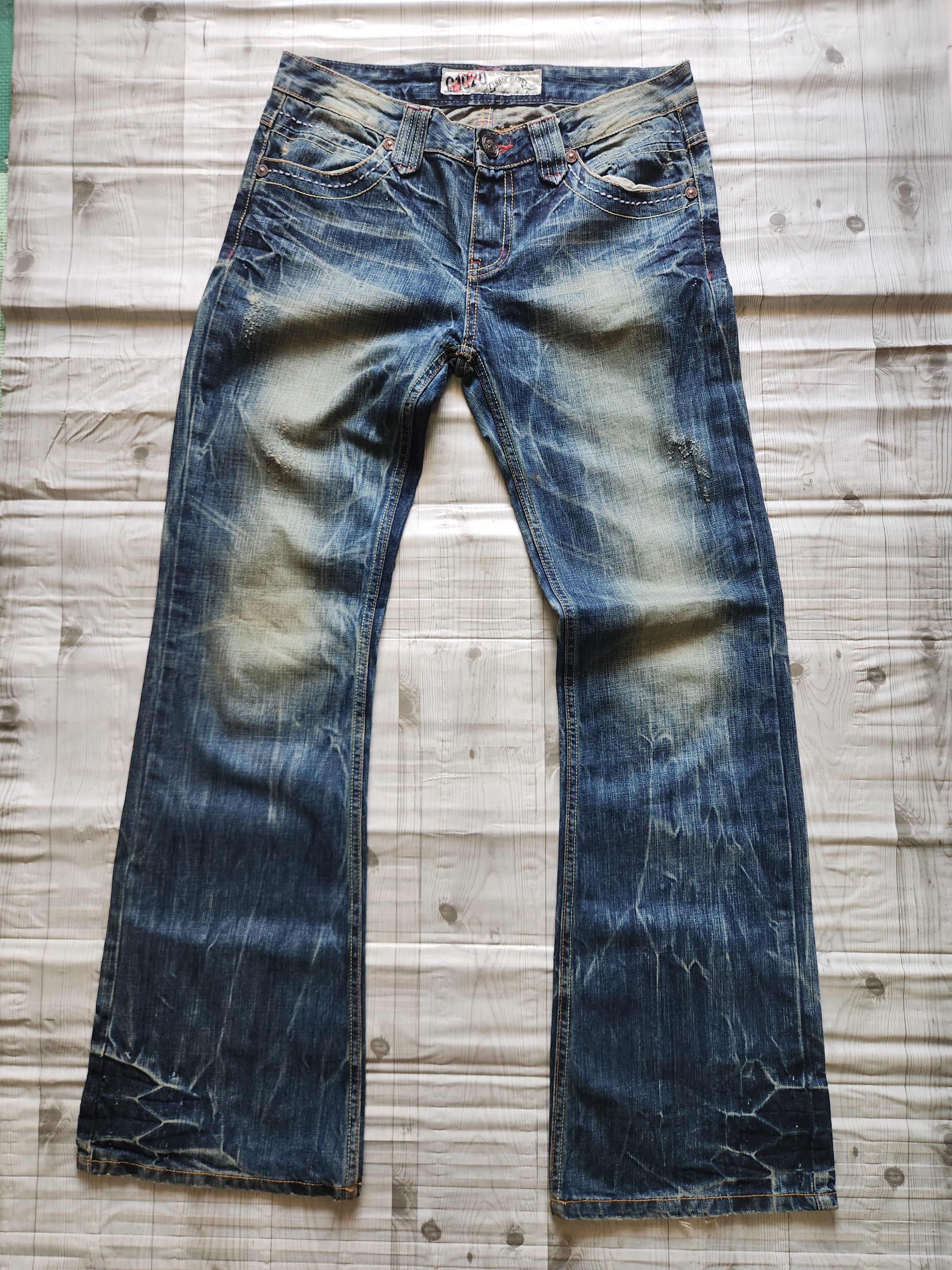 Japan Blue Flare Denim Boot Cut Jeans - 2