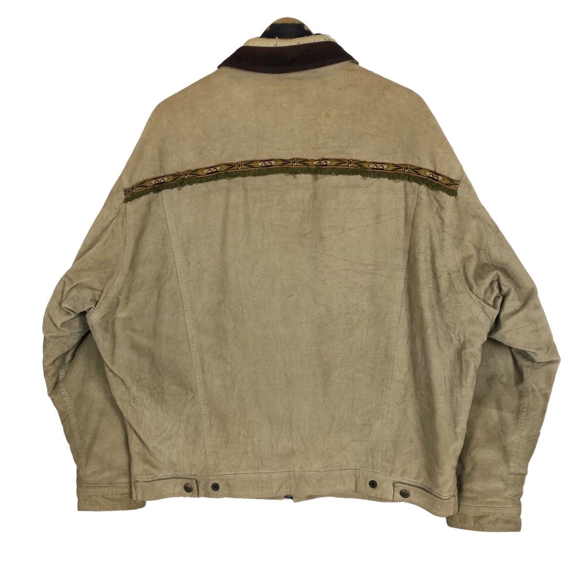 Vintage 90s Nigel Cabourn England Navajo Worker Jacket - 15