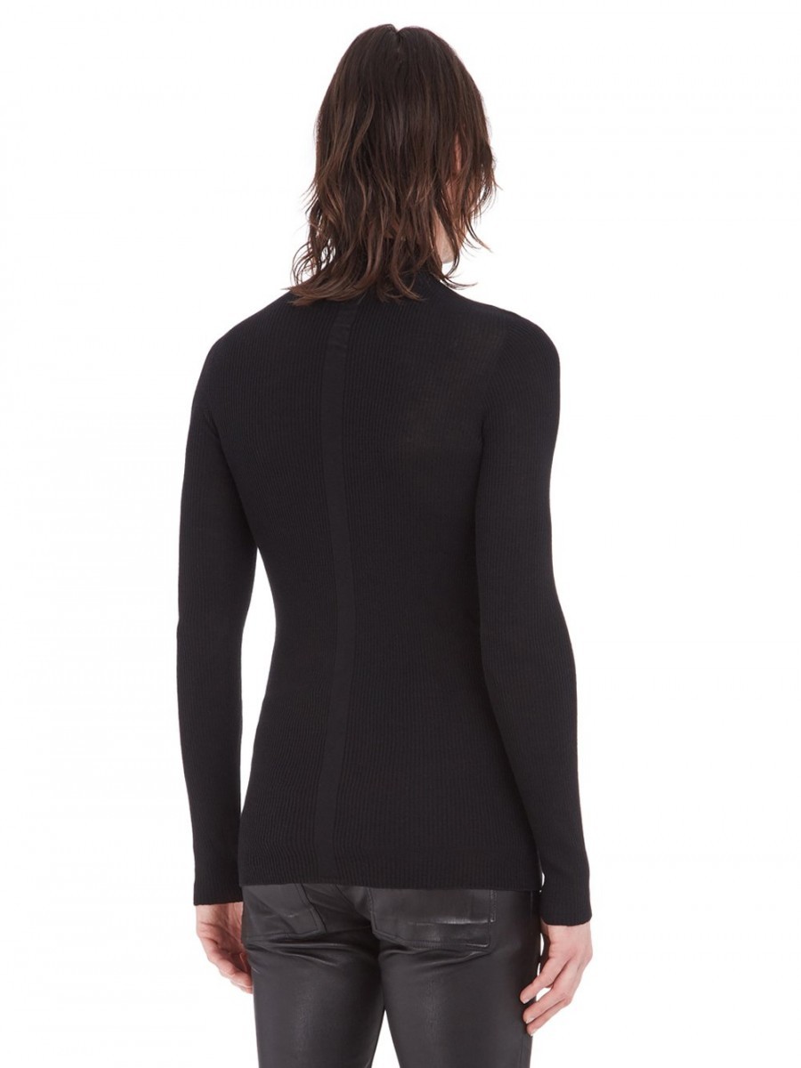 BNWT AW20 RICK OWENS "PERFORMA" RIBBED LUPETTO SWEATER XL - 11