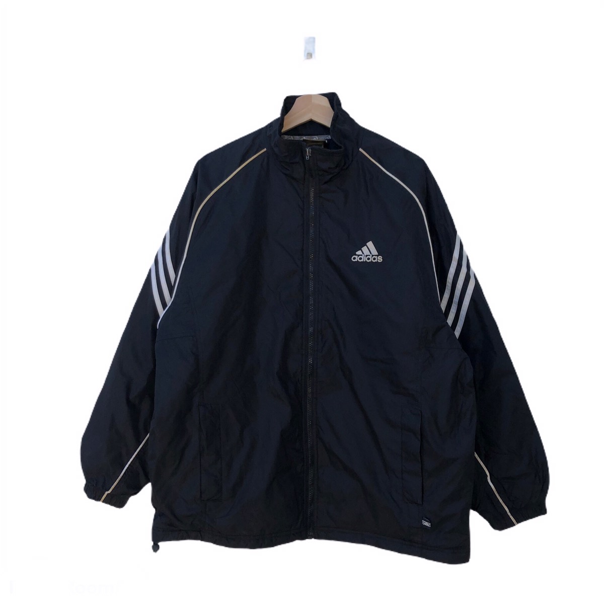 adidas VINTAGE ADIDAS JACKET NICE DESIGN | honjomasamune | REVERSIBLE