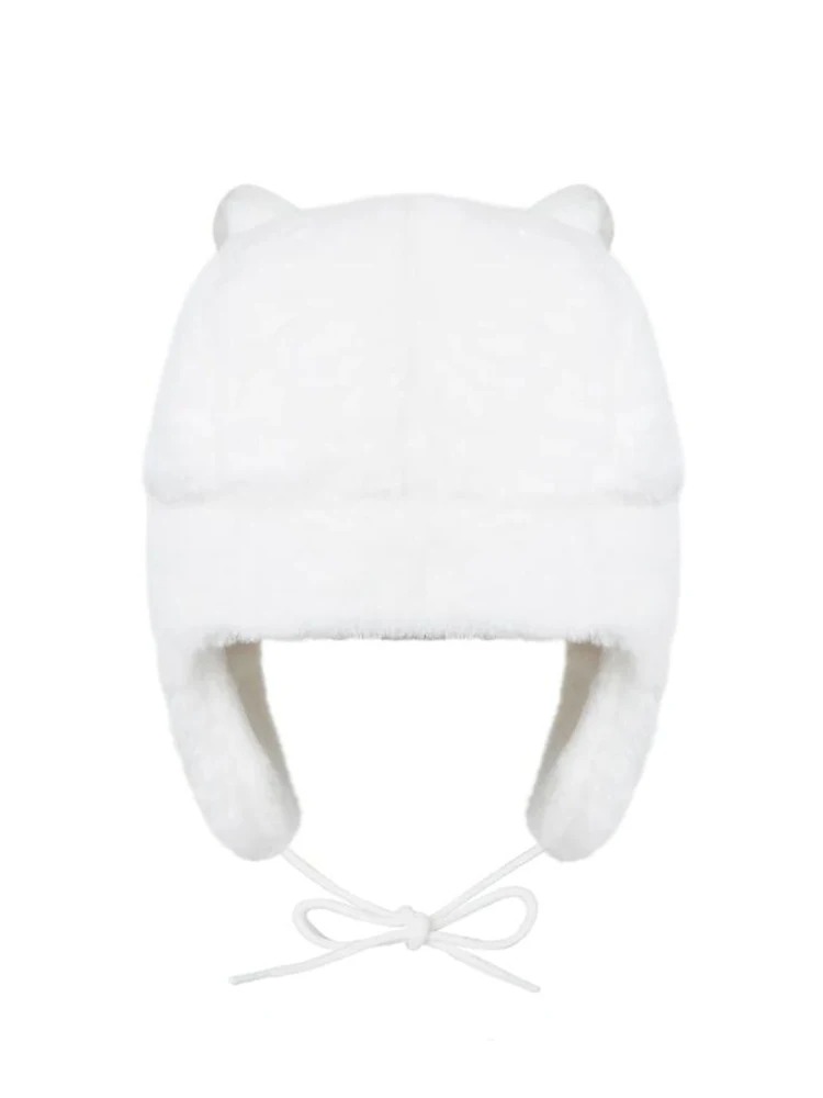 Japanese Cartoon Anime Inoue Toro Ushanka Hat Cute Y2K Warm Earflap Trapper Hat Bomber - 2