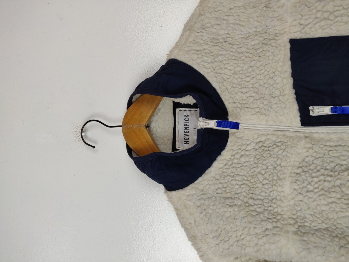 Japanese Brand - Movenpick Japan Deep Pile Retro X Sherpa Fleece - 3