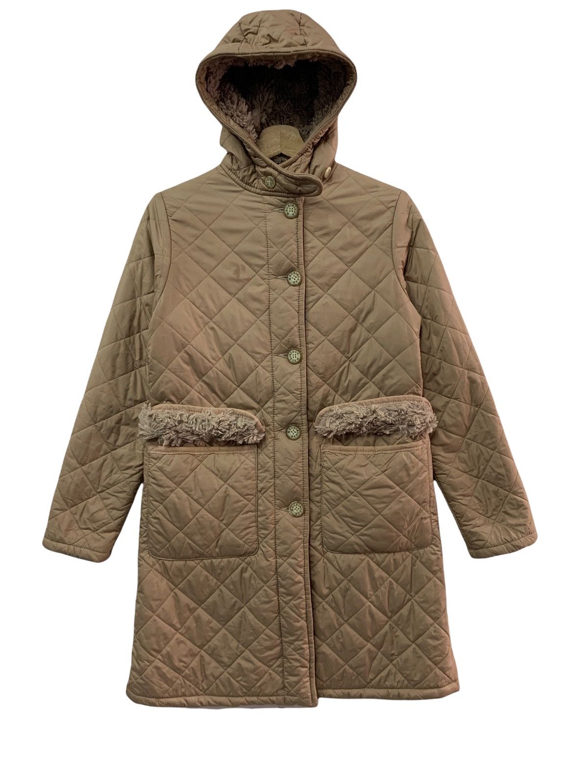 🔥MACKINTOSH SCOTLAND QUILTED FUR LINED LONG JACKETS - 3