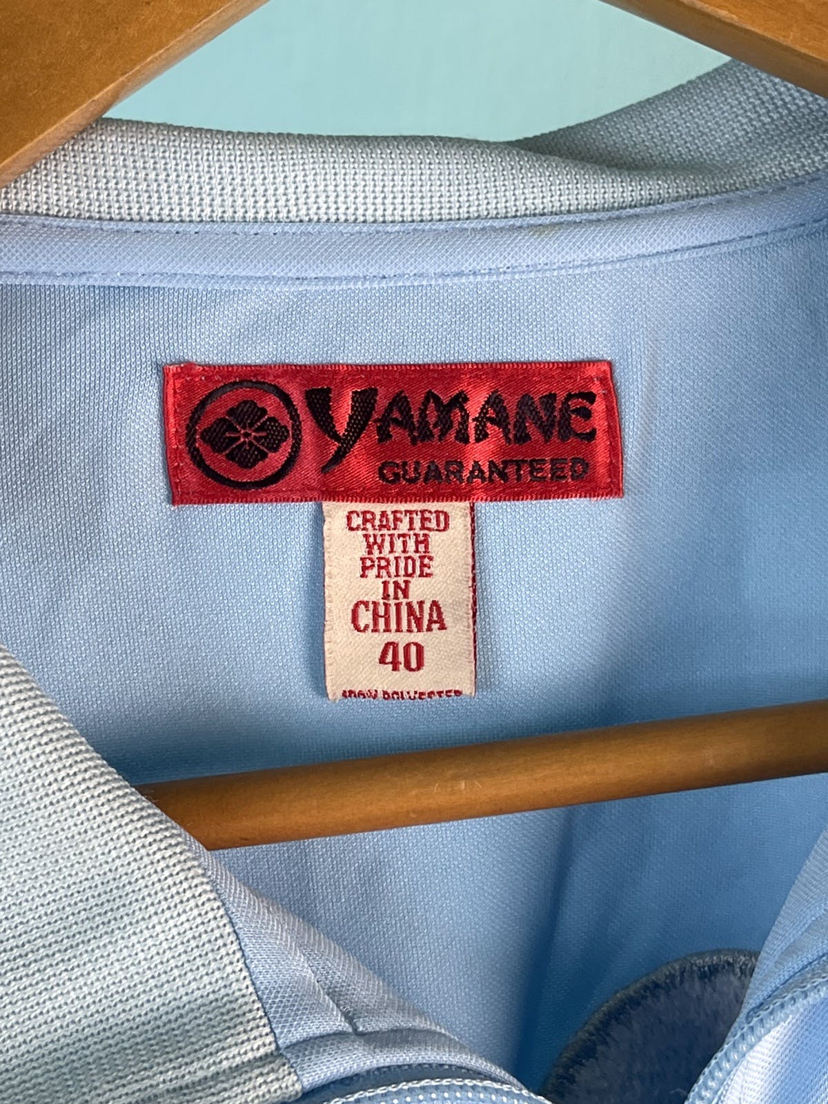 90s Yamane Evisu TrackTop Jacket Big Embroidered Logo - 14