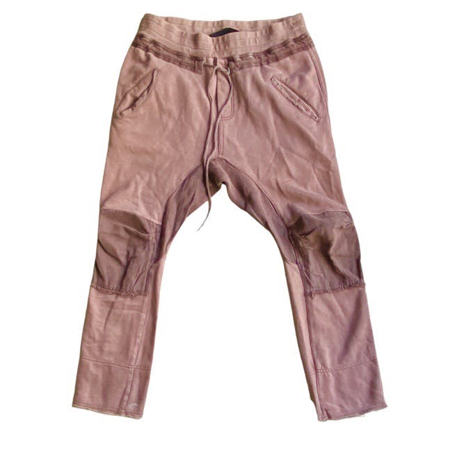 Cropped Biker Sweatpants - 1
