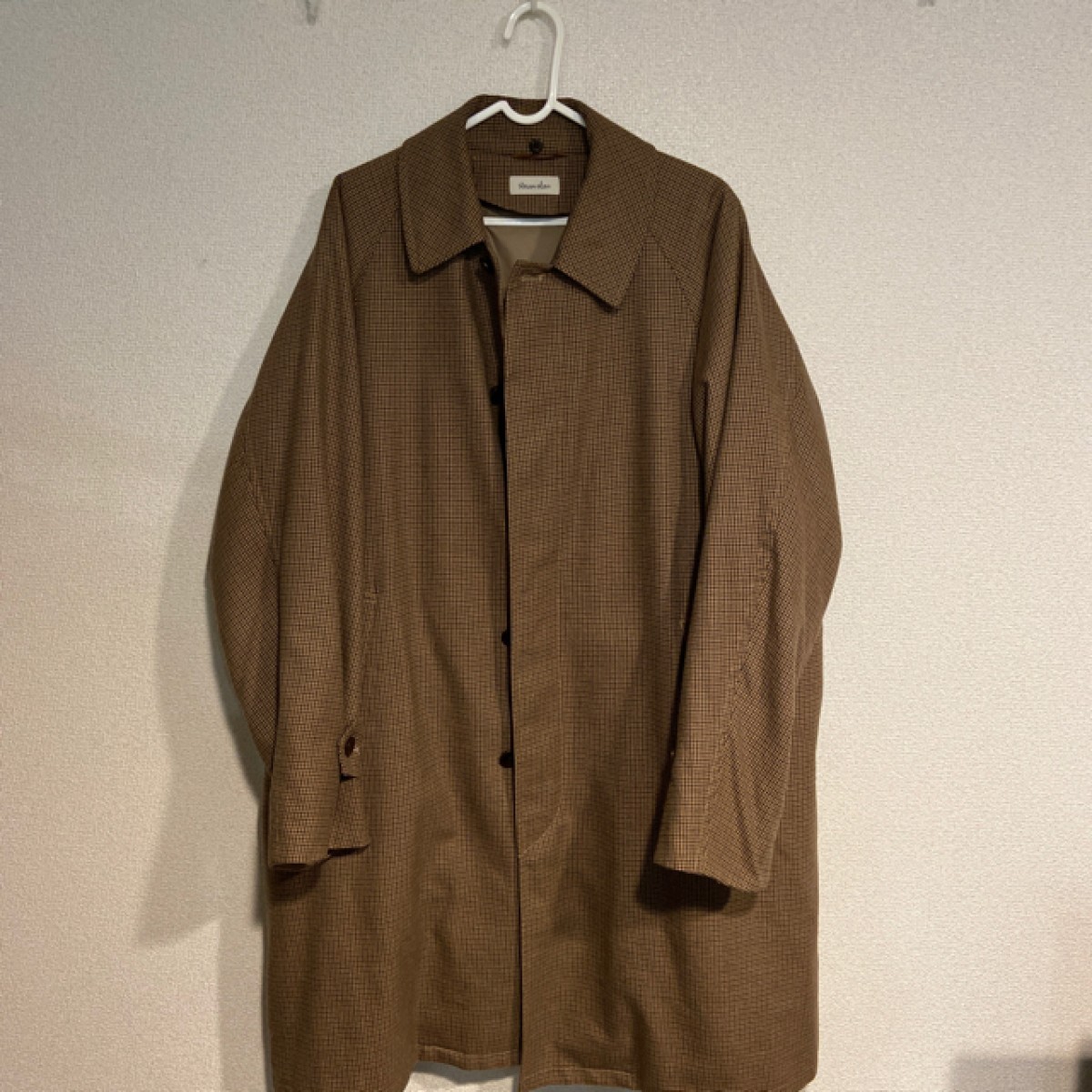 Steven Alan - bal collar plaid coat size L steven alan japan - 4