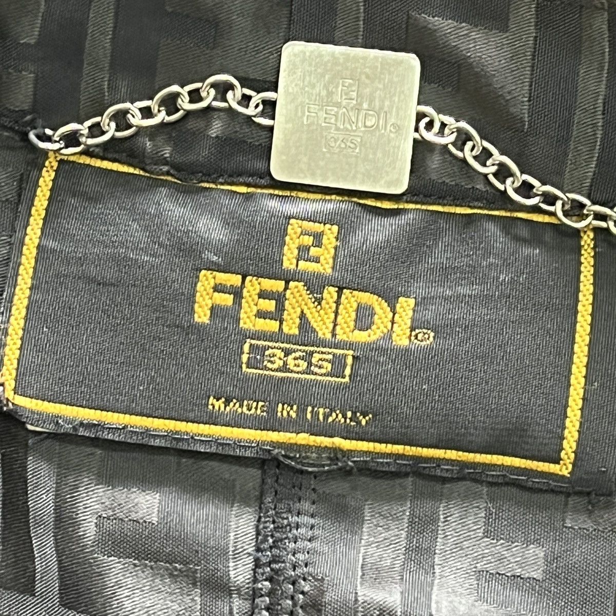 Missing Washtag Vintage Fendi Monogram LongCoat Jacket - 4