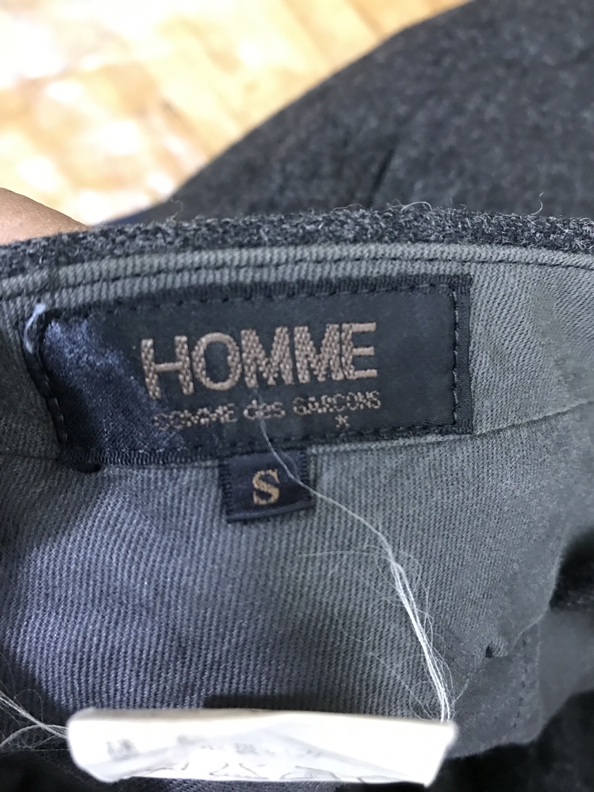 Vintage Comme Des Garcons Homme Wool Casual Pants - 7