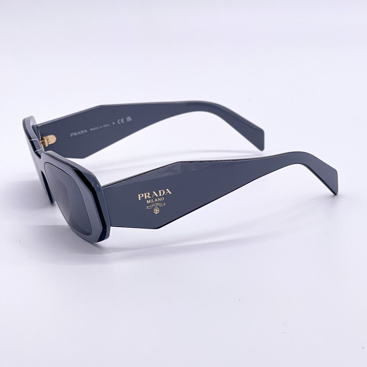 NEW PRADA PR17WS 11N09T UNISEX PRADA GREY SUNGLASSES PR 17WS - 4