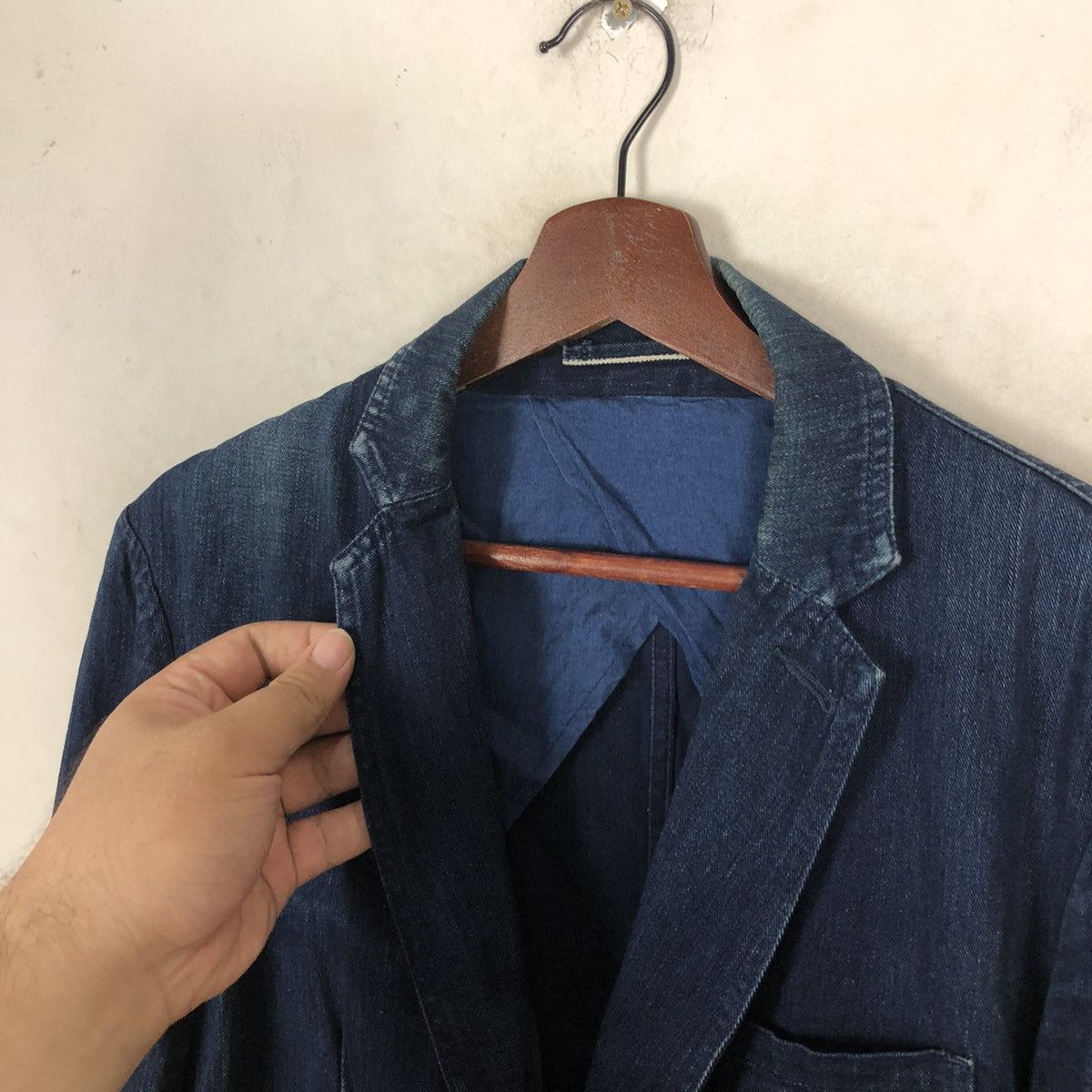 Japanese Brand - NIUHANS DENIM CHORE JACKET - 5