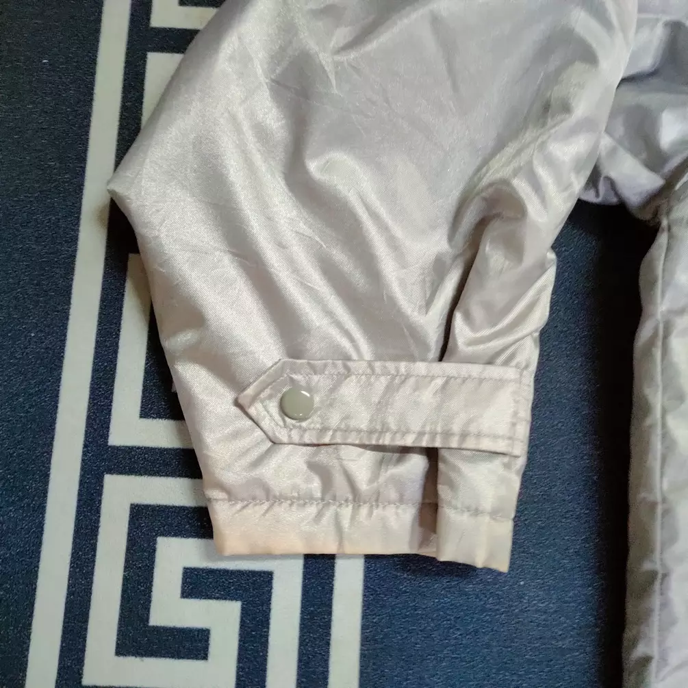 Vintage Adidas Silver Parkas Jacket Big Logo Fleece Inside - 5