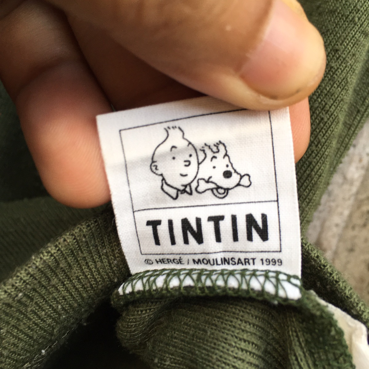 Vintage - Vintage Animated Tintin Long Sleeve Shirt - 6