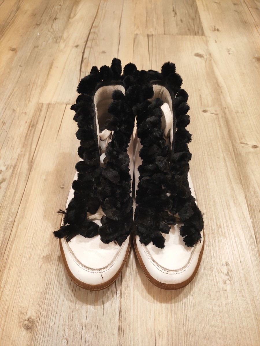 Bernhard Willhelm - RARE white hi tops.Like Walter van Beirendonck - 3
