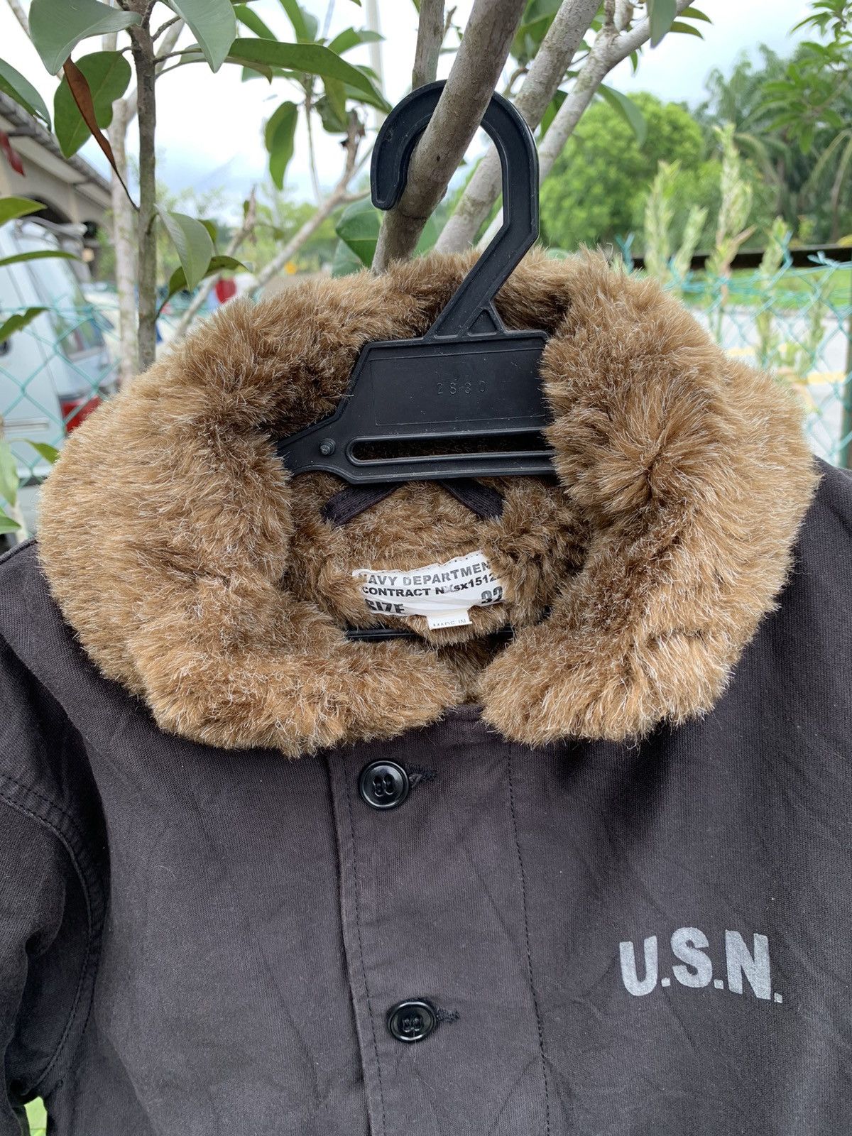 Made In Usa - 💥💥Hit me with your offer💥Vintage Usn Deck Winter Cold Jacket - 6