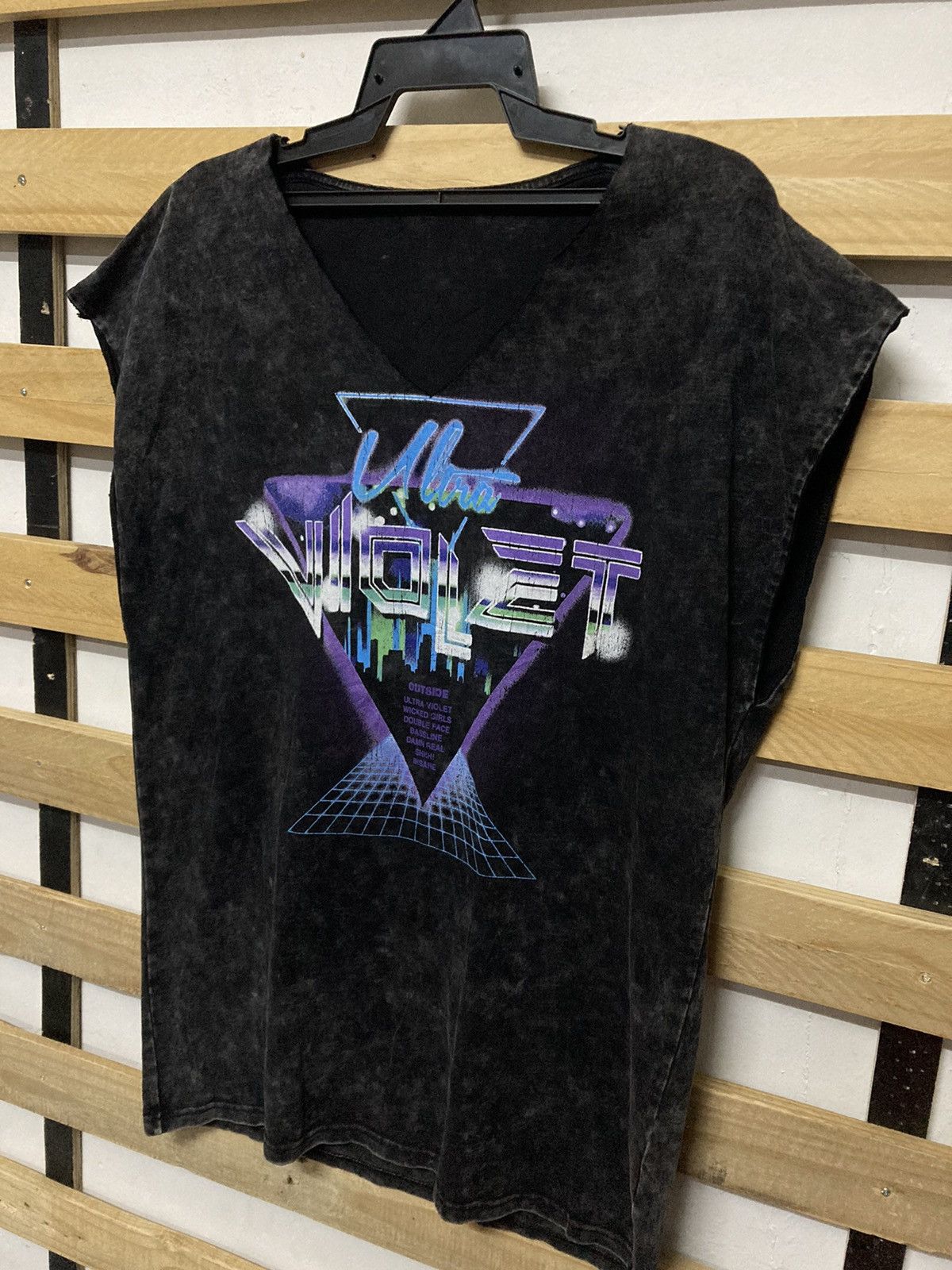 Japanese Brand - Ultra Violet Koda Kumi 2017 Tour Sleeveless Tshirt - 4